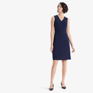 EUC MM LaFleur Annie dress in Deep Indigo